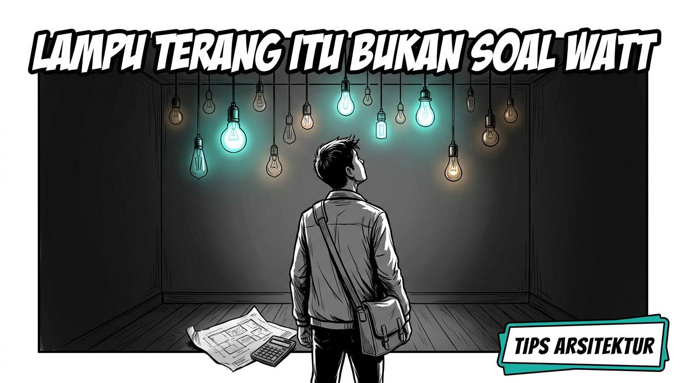 Butuh Lampu Berapa? Ini Cara Hitung yang Benar (Bukan Berdasarkan Watt)